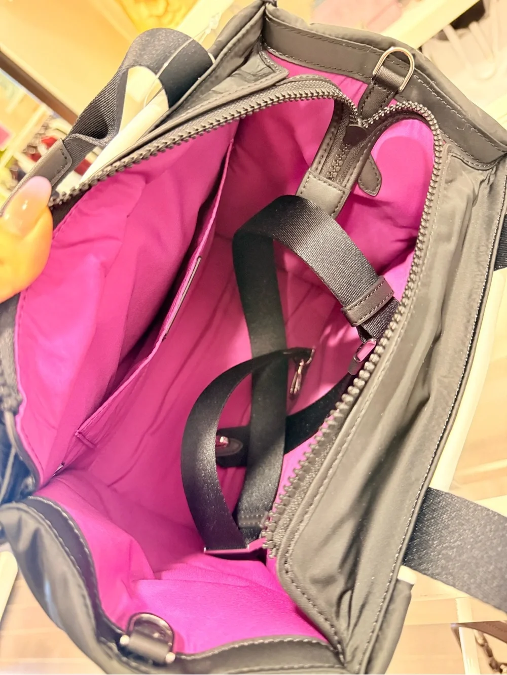 NWT Kate spade Kip Monsters Small Tote Bag- black multi